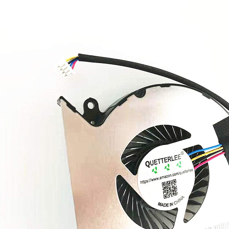 QUETTERLEE مروحة تبريد GPU بديلة جديدة من QUETTERLEE لـ MSI GE63 GL63 GV63 GP63 GP73 GE73 GL73 GE63VR GE63VR-7RE GE63VR-7RF GE73VR GE73VR-7RE GE73VR-7RF MS-16P1 16P7 MS-17C1 سلسلة مروحة PAAD06015SL N384 - Image 2